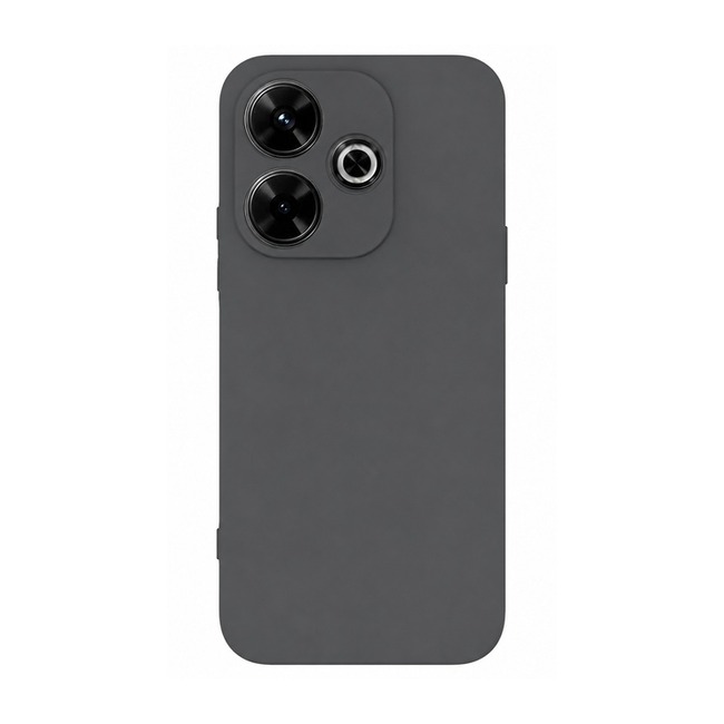 θήκη σιλικόνης (Soft) για Xiaomi Redmi 13 - dark grey