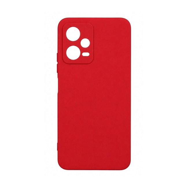 θήκη σιλικόνης (Soft) για Xiaomi Redmi Note 12 5G - κόκκινη
