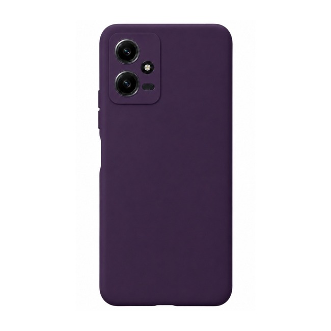θήκη σιλικόνης (Soft) για Xiaomi Redmi Note 12 5G - dark purple