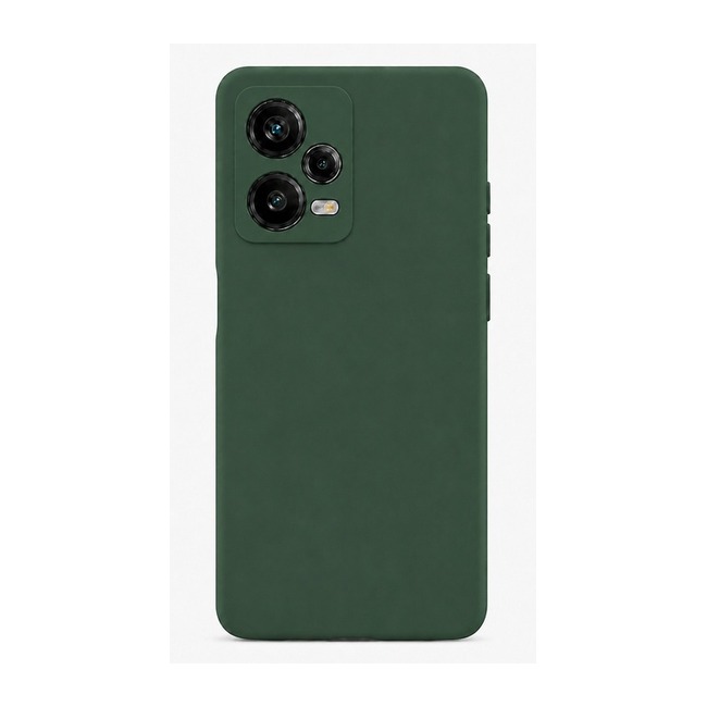 θήκη σιλικόνης (Soft) για Xiaomi Redmi Note 12 Pro+ - σκούρο πράσινο
