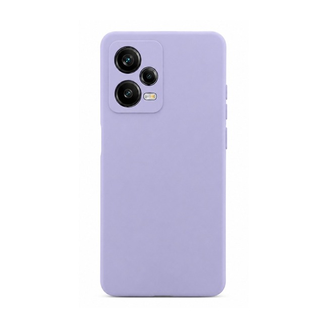 θήκη σιλικόνης (Soft) για Xiaomi Redmi Note 12 Pro+ - λιλά