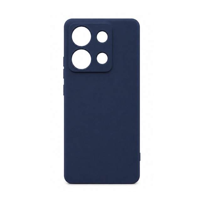 θήκη σιλικόνης (Soft) για Xiaomi Redmi Note 13 4G - μπλε ναυτικό