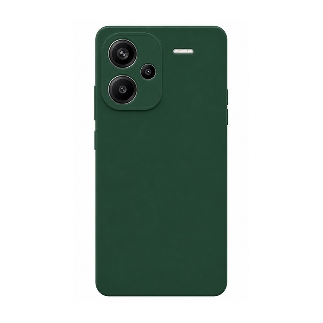 θήκη σιλικόνης (Soft) για Xiaomi Redmi Note 13 Pro+ 5G - σκούρο πράσινο