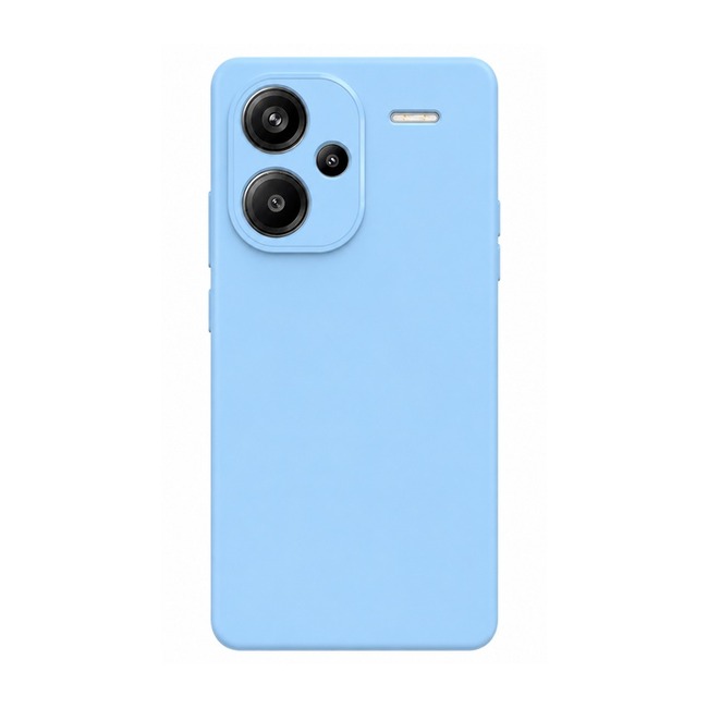 θήκη σιλικόνης (Soft) για Xiaomi Redmi Note 13 Pro+ 5G - γαλάζια