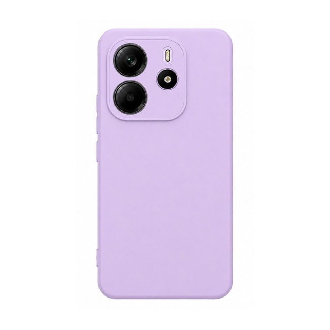 θήκη σιλικόνης (Soft) για Xiaomi Redmi Note 14 4G - λιλά