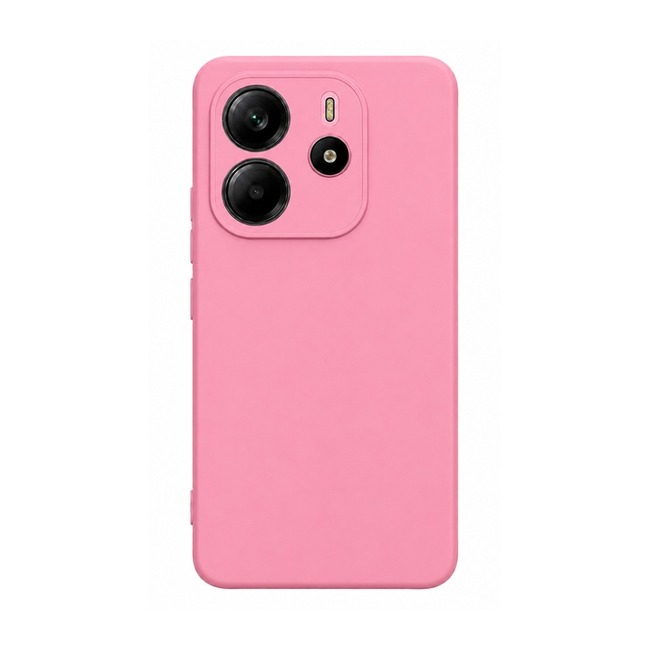 θήκη σιλικόνης (Soft) για Xiaomi Redmi Note 14 5G - ροζ