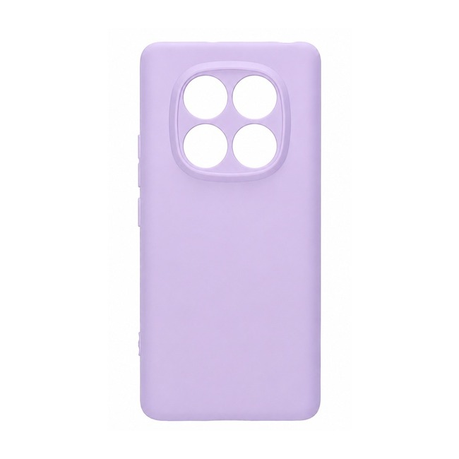 θήκη σιλικόνης (Soft) για Xiaomi Redmi Note 14 Pro 5G - λιλά