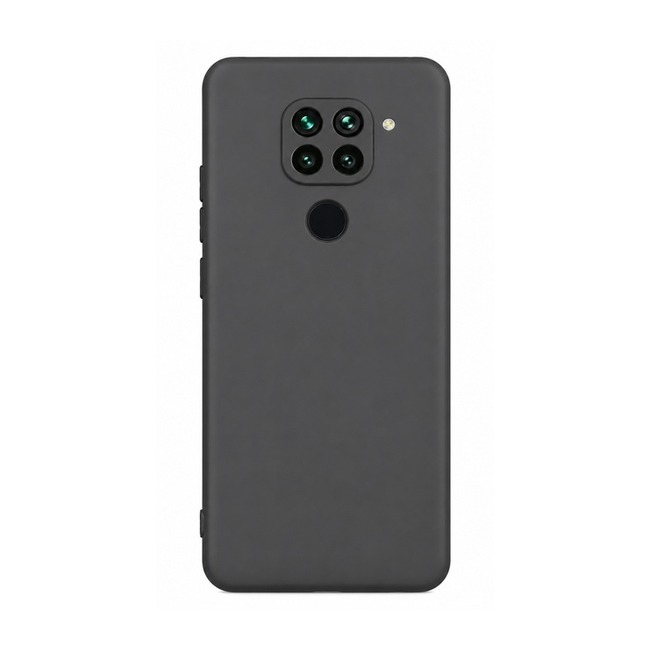θήκη σιλικόνης (Soft) για Xiaomi Redmi Note 9 - dark grey