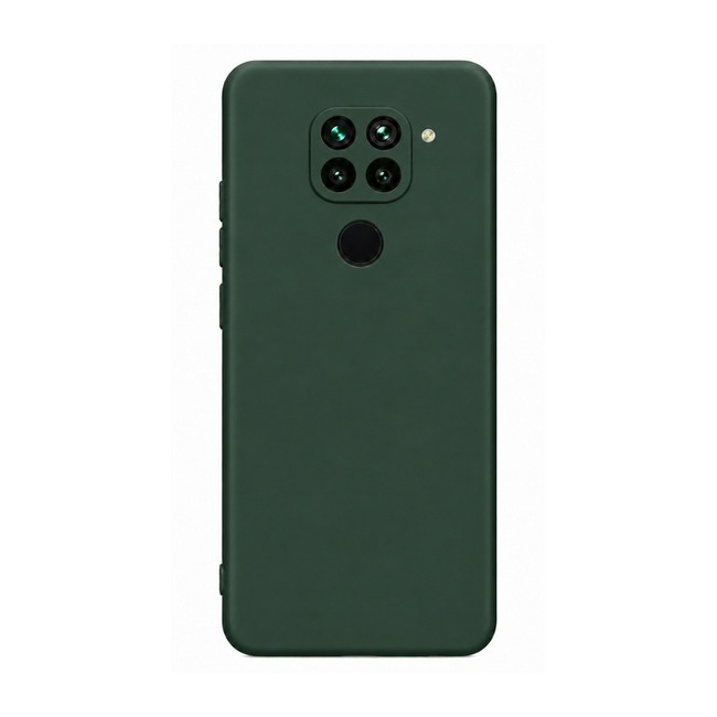 θήκη σιλικόνης (Soft) για Xiaomi Redmi Note 9 - σκούρο πράσινο