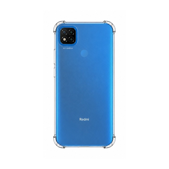 Διάφανη θήκη σιλικόνης για Xiaomi Redmi 9C - διάφανη