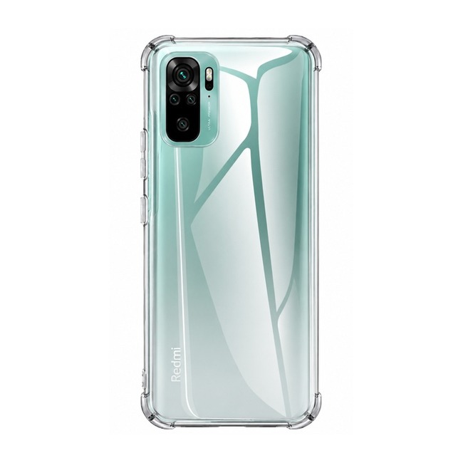 Διάφανη θήκη σιλικόνης για Xiaomi Redmi Note 10S - διάφανη