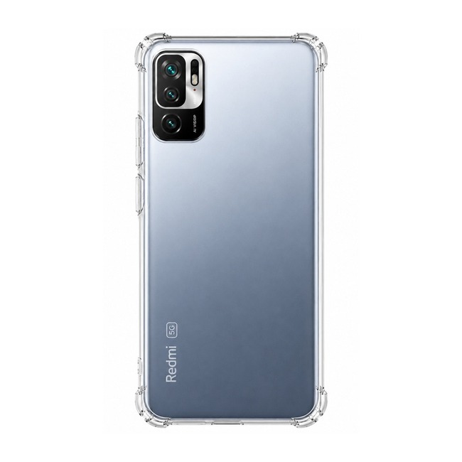 Διάφανη θήκη σιλικόνης για Xiaomi Redmi Note 10 5G - διάφανη