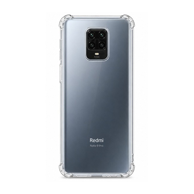Διάφανη θήκη σιλικόνης για Xiaomi Redmi Note 9 Pro - διάφανη