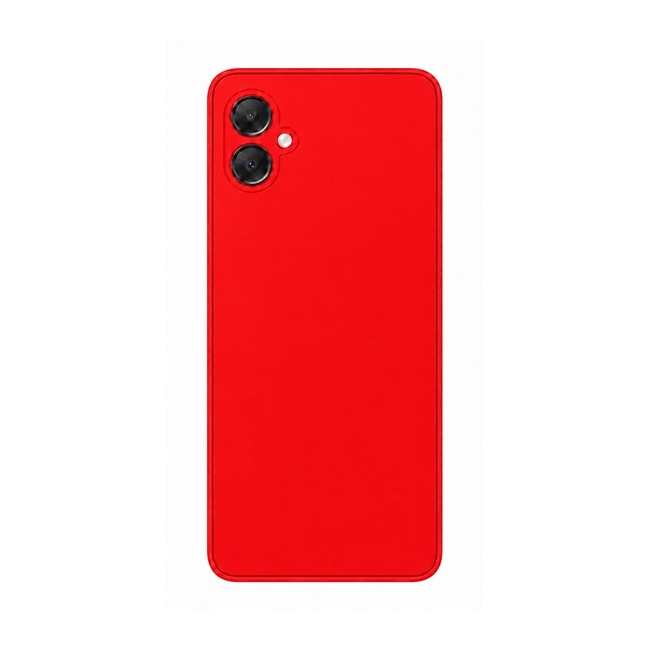 θήκη σιλικόνης (Soft) για Samsung Galaxy A05 - κόκκινη