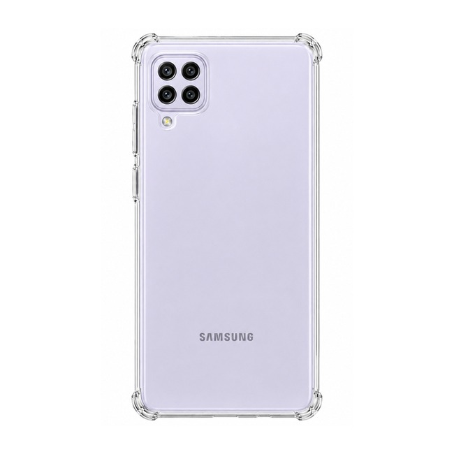 Διάφανη θήκη σιλικόνης για Samsung Galaxy A22 4G - διάφανη