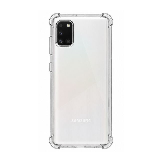Διάφανη θήκη σιλικόνης για Samsung Galaxy A31 - διάφανη