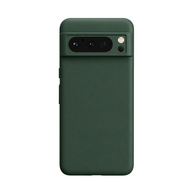 θήκη σιλικόνης (Soft) για Google Pixel 8 Pro - σκούρο πράσινο