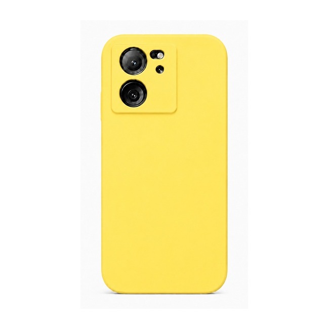 θήκη σιλικόνης (Soft) για Xiaomi 13T Pro - κίτρινη