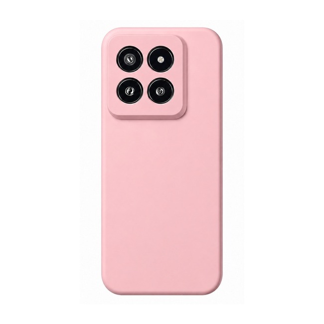 θήκη σιλικόνης (Soft) για Xiaomi 14 Pro - ροζ