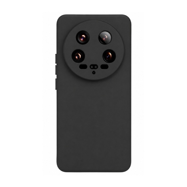 θήκη σιλικόνης (Soft) για Xiaomi 14 Ultra - μαύρη