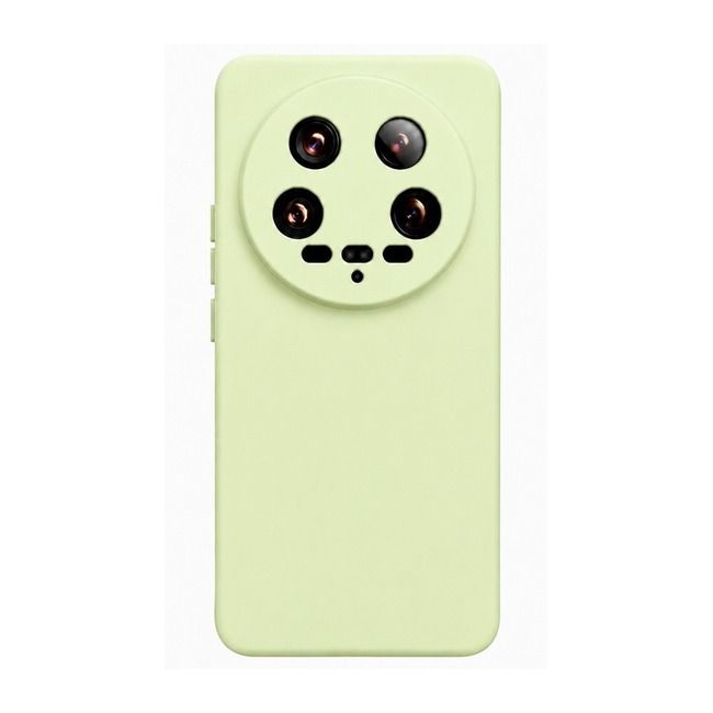 θήκη σιλικόνης (Soft) για Xiaomi 14 Ultra - φιστικί