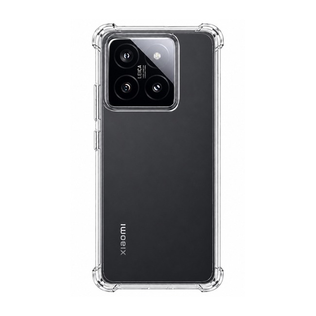 Διάφανη θήκη σιλικόνης για Xiaomi 15 Pro - διάφανη