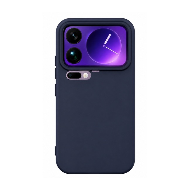 θήκη σιλικόνης (Soft) για Xiaomi 17 Pro - μπλε ναυτικό