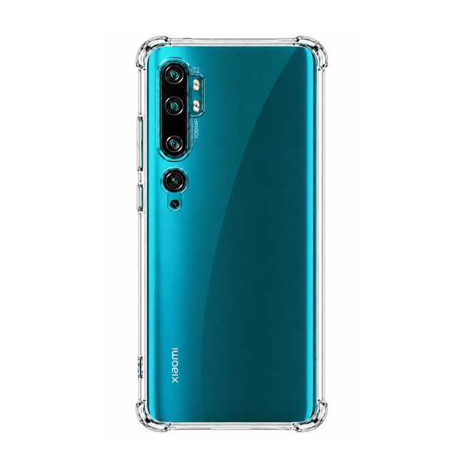 Διάφανη θήκη σιλικόνης για Xiaomi Mi Note 10 - διάφανη