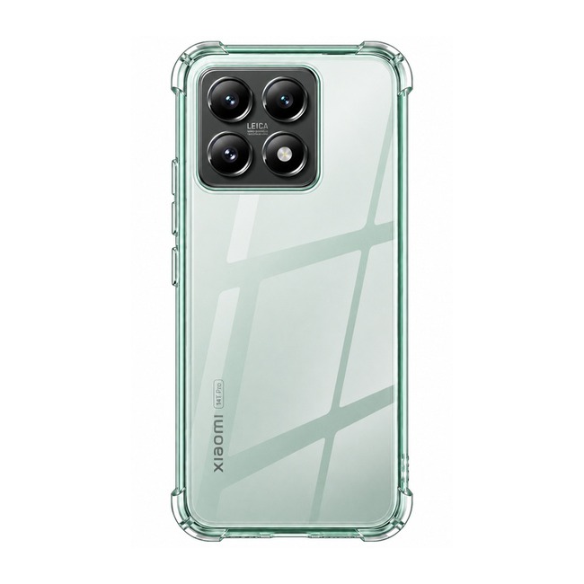Διάφανη θήκη σιλικόνης για Xiaomi 14T Pro - διάφανη