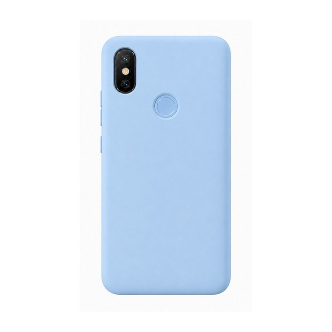 Θήκη σιλικόνης για Xiaomi Mi 8 - γαλάζια