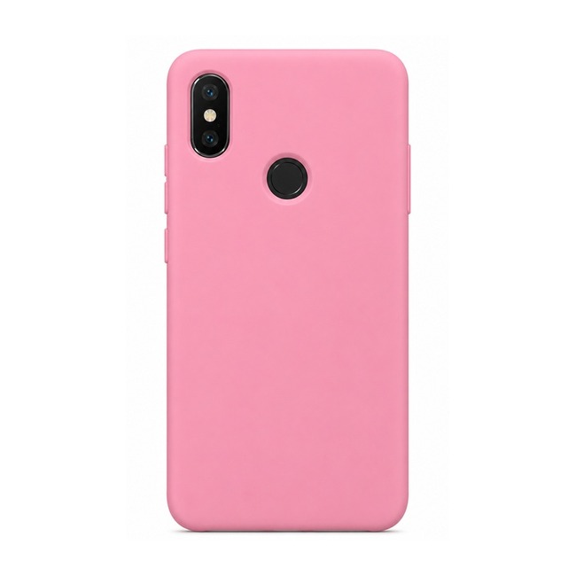 Θήκη σιλικόνης για Xiaomi Mi 8 - ροζ