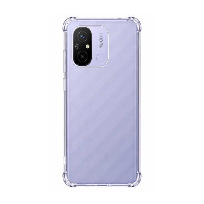 Διάφανη θήκη σιλικόνης για Xiaomi Redmi 12C - διάφανη