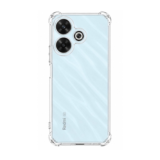 Διάφανη θήκη σιλικόνης για Xiaomi Redmi 13 4G - διάφανη