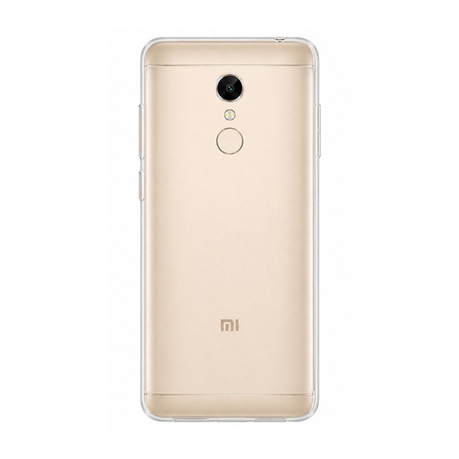 Διάφανη θήκη σιλικόνης για Xiaomi Redmi 5 - διάφανη
