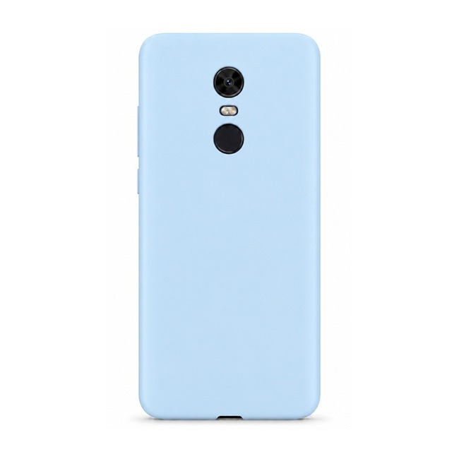 Θήκη σιλικόνης για Xiaomi Redmi 5+ - γαλάζια