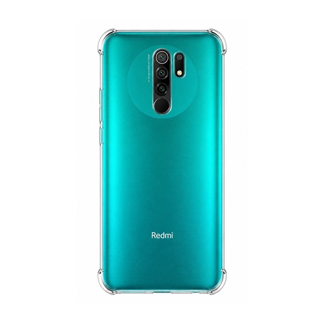 Διάφανη θήκη σιλικόνης για Xiaomi Redmi 9 - διάφανη