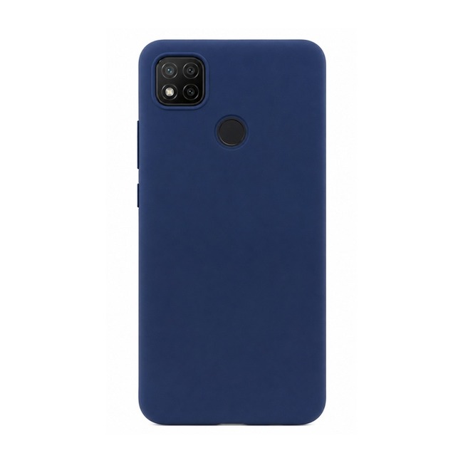 Θήκη σιλικόνης για Xiaomi Redmi 9C - μπλε ναυτικό