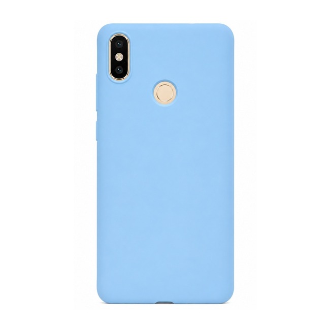 Θήκη σιλικόνης για Xiaomi Redmi Note 5 Pro - γαλάζια