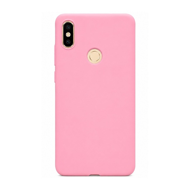 Θήκη σιλικόνης για Xiaomi Redmi Note 5 Pro - ροζ