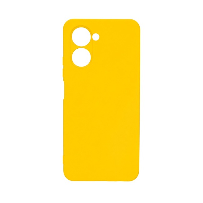 θήκη σιλικόνης (Soft) για Realme C33 - κίτρινη