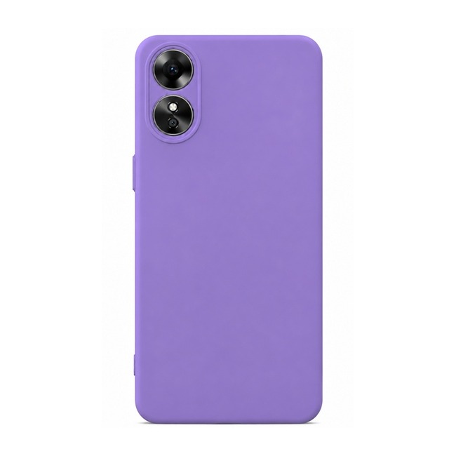 θήκη σιλικόνης (Soft) για Oppo A17 - λιλά