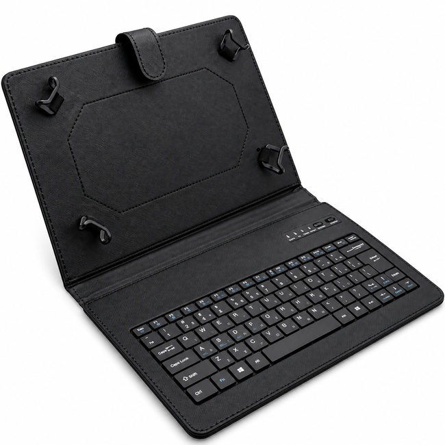 Θήκη Tablet με Πληκτρολόγιο για Universal Tablet - Μαύρο