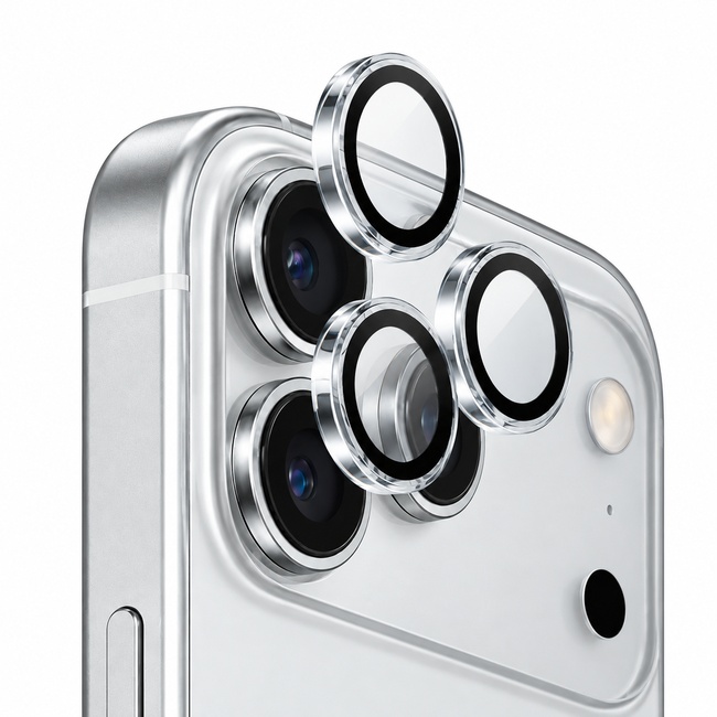 Προστατευτικό τζαμάκι κάμερας One by One για Apple iPhone 17 Pro - διάφανη
